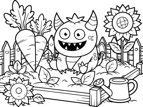 Monstruo en el Jardín