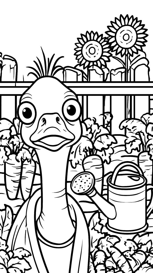 Garden Giraffe's Day Out
