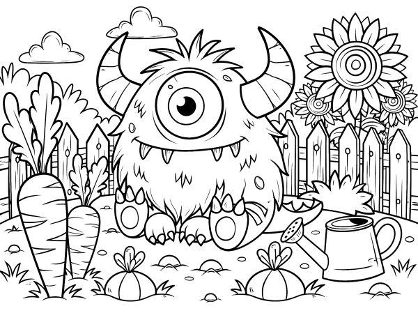 Garden Cyclops Monster