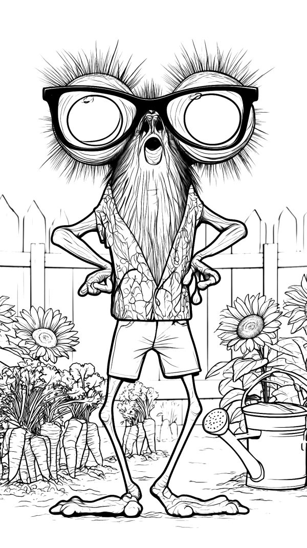 Silly Sunglasses Gardener