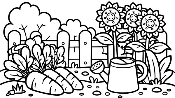 Garten Ernte Spaß