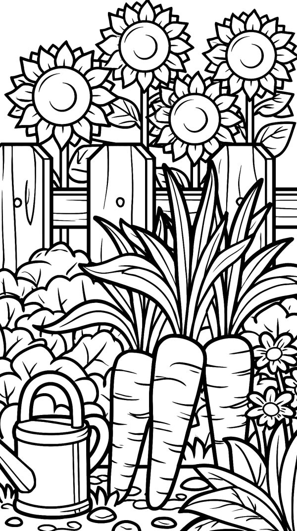 Sunny Garden Scene