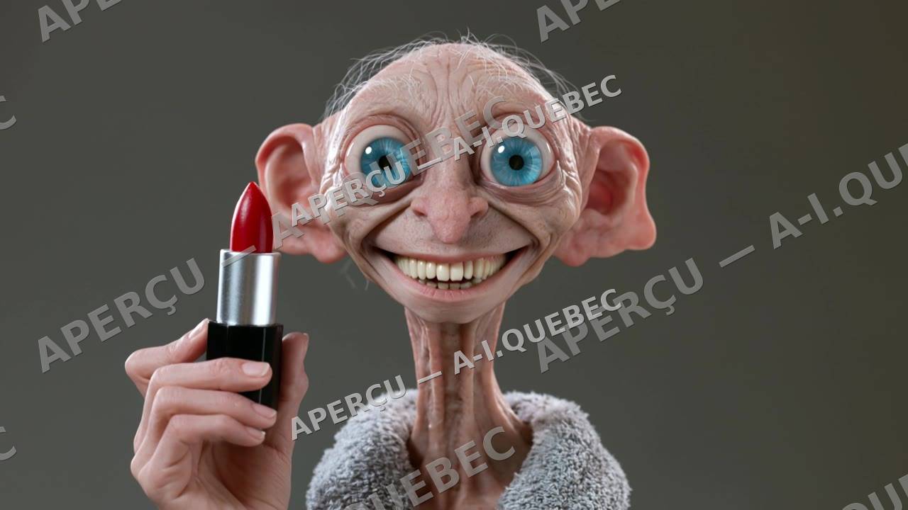 C'est l'heure du maquillage