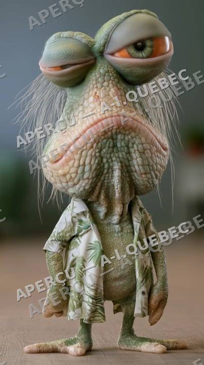 Le Grenouille laide